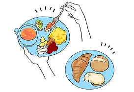 パンを選ぶ