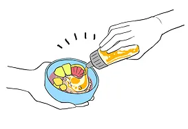 アサイーボウルを作る
