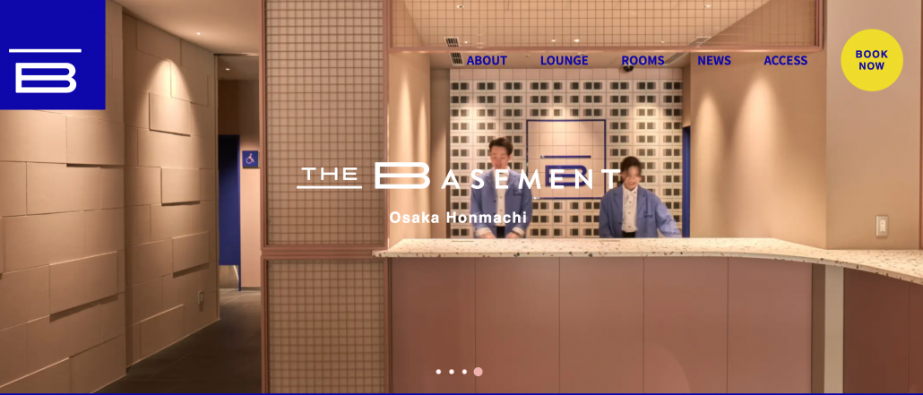 THE BASEMENT HOTEL Osaka Honmachi公式サイトオープン